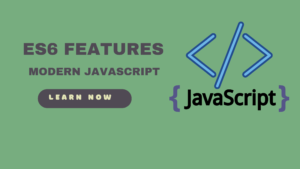 ES6 features javascript